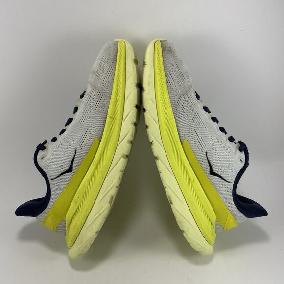 Hoka One One Mach 4 Running Shoes Womens Size 6.5 B White Citrus Sneakers - Picture 6 of 11